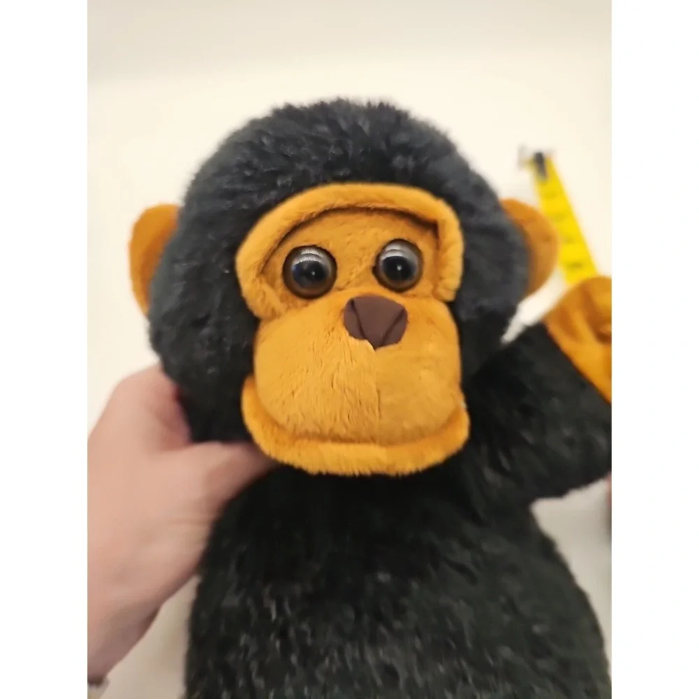 Toys R Us Soft Monkey‎  Hand Puppet Plush 10 Inch